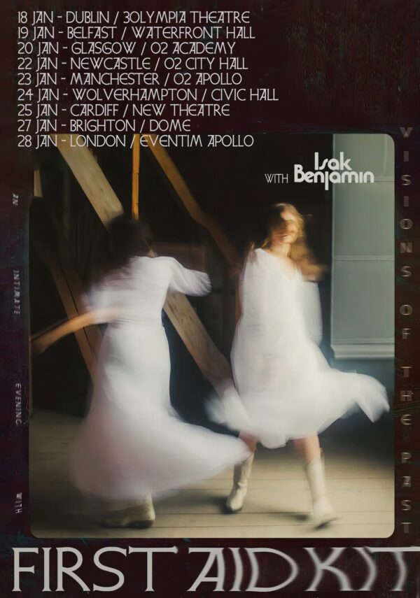 FIRST AID KIT (band) Visions of the Past 2027 UK & Ireland Tour Poster Print