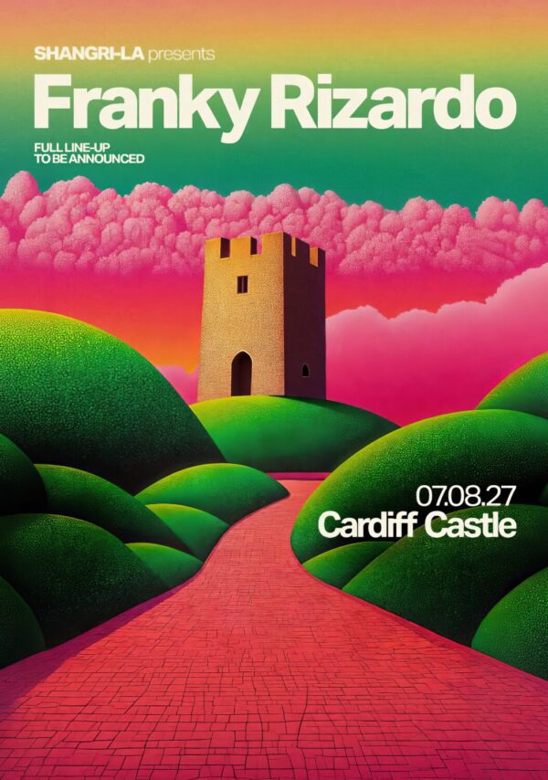 FRANKY RIZARDO Live CARDIFF Castle - 7 August 2027 Poster Print