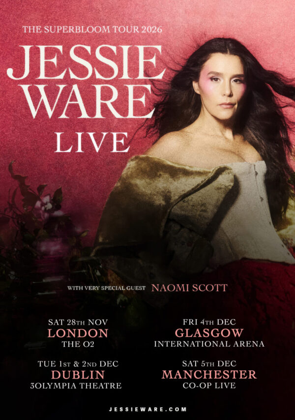 JESSIE WARE The Superbloom 2026 UK & Ireland Tour Poster Print