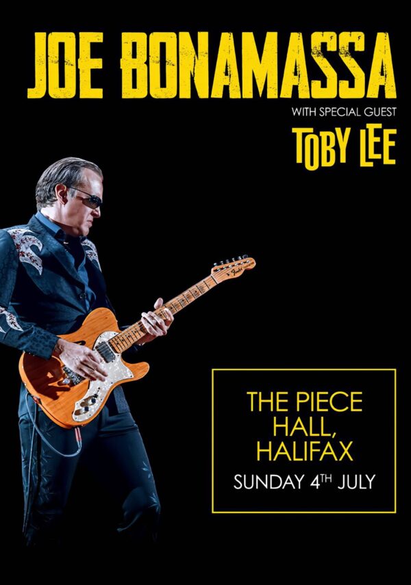 JOE BONAMASSA The Spirit Of Rory 2027 Tour HALIFAX The Piece Hall Poster Print