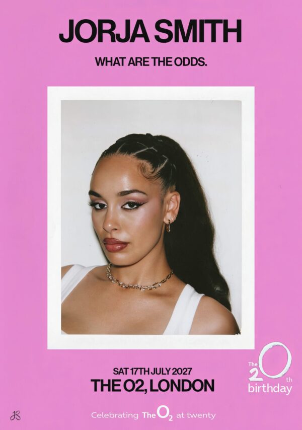 JORJA SMITH What Are The Odds 2027 Tour LONDON The O2 Poster