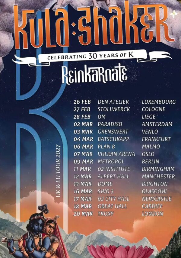 KULA SHAKER? K-Reinkarnate 2027 UK & Europe Tour Poster Print
