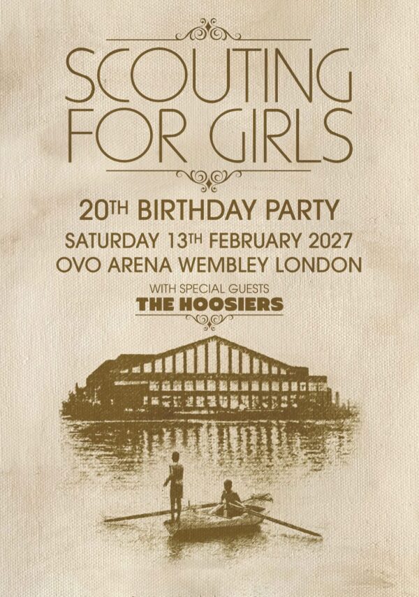 SCOUTING FOR GIRLS Live 20th Birthday Party Tour LONDON Wembley Arena Poster Print