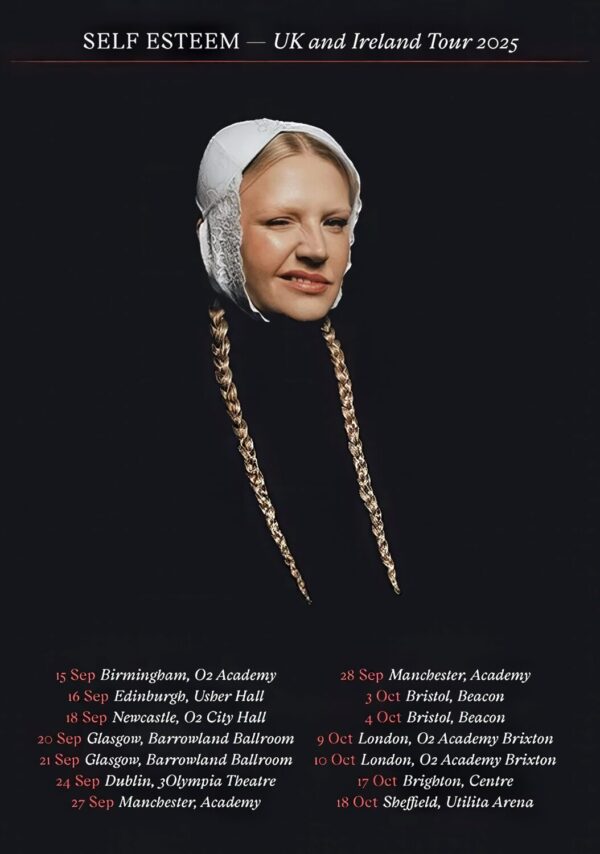 SELF ESTEEM A Complicated Woman 2025 UK & Ireland Tour Poster Print