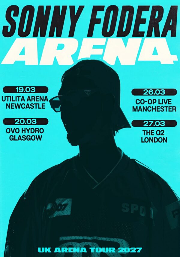 SONNY FODERA Can We Do It All Again? 2026 UK Arena Tour Poster Print