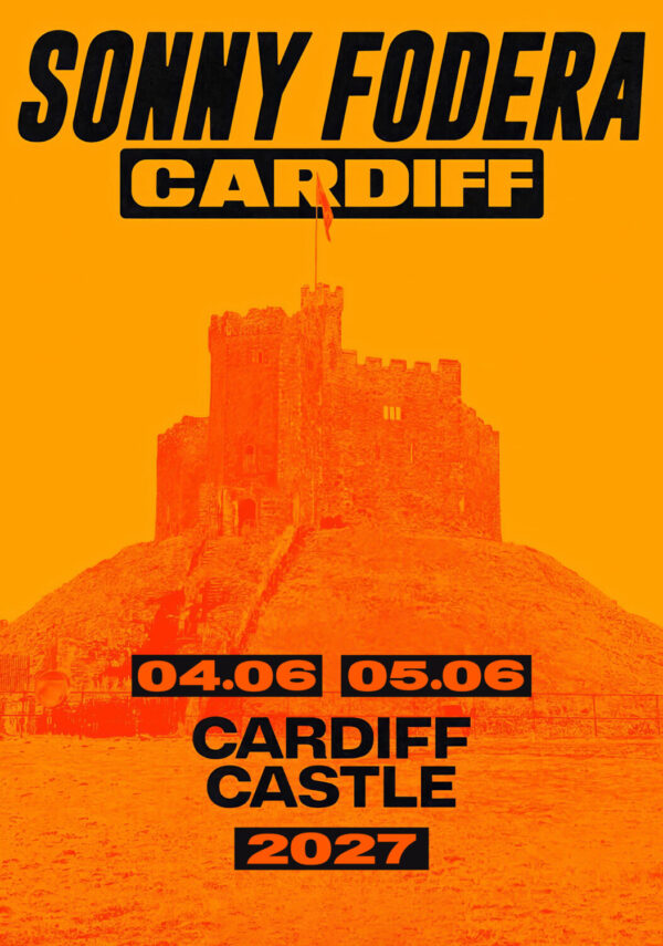 SONNY FODERA Can We Do It All Again 2027 CARDIFF Castle Tour Poster Print